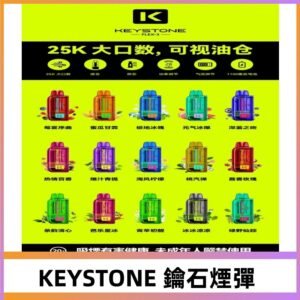 鑰石KEYSTONE FLEX-3 25000口專彈專機套裝|大容量續航